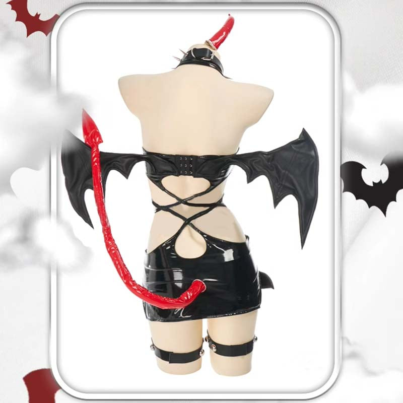 Devil Twins Cosplay Sexy Lingerie Costume