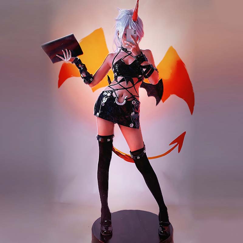 Devil Twins Cosplay Sexy Lingerie Costume