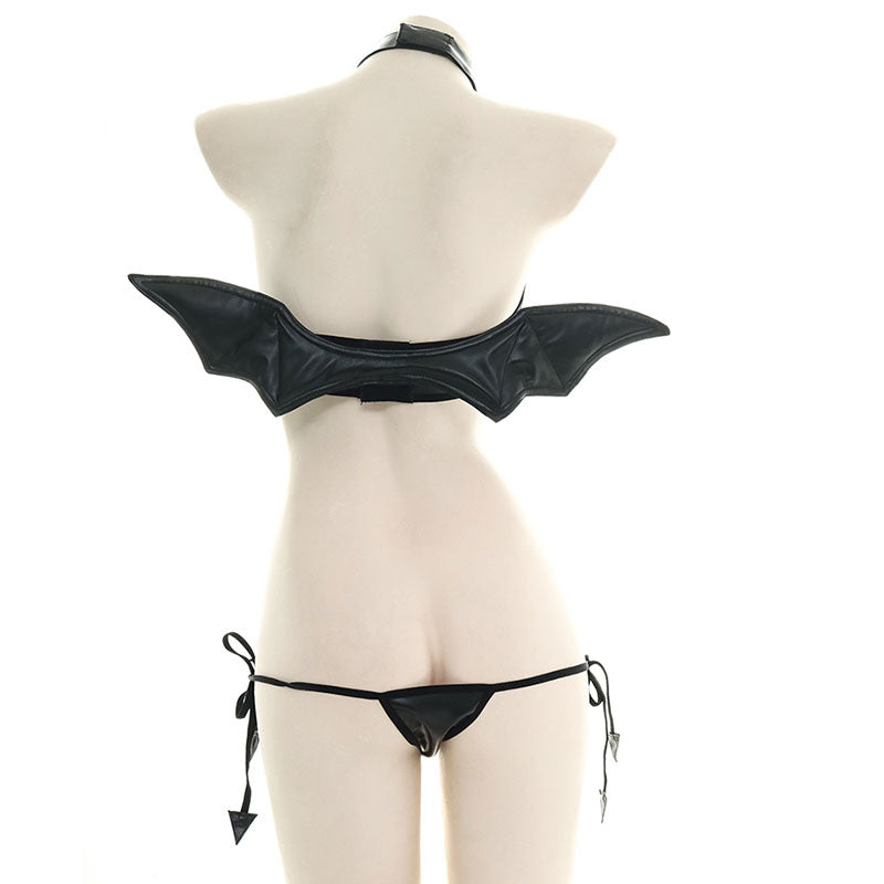 Little Devil Sexy Hollow Out Lingerie Set