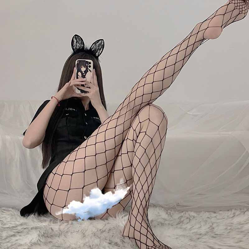 Cosplay Bunny Hollow Out Bondage One-piece Lingerie