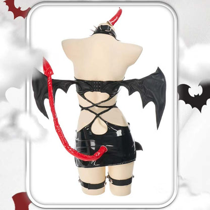 Devil Twins Cosplay Sexy Lingerie Costume