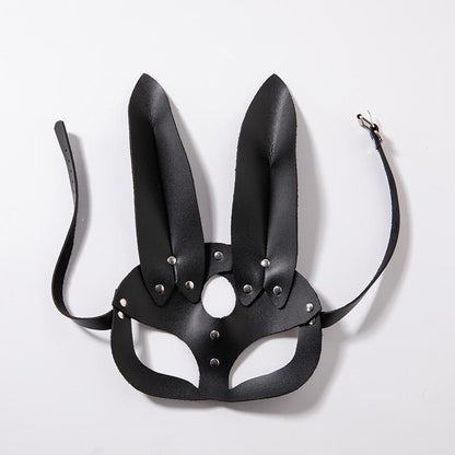 Couple PU Cosplay Eye Mask