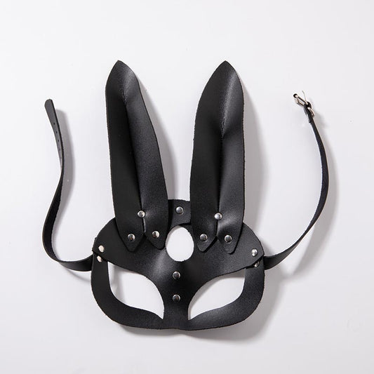 Couple PU Cosplay Eye Mask