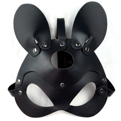 Fox Rabbit Ears PU Cosplay Mask
