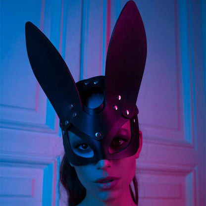 Couple PU Cosplay Eye Mask