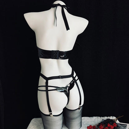 Cosplay Devil Backless Lingerie Set