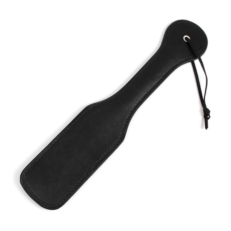Studded Decor PU Costume Whip