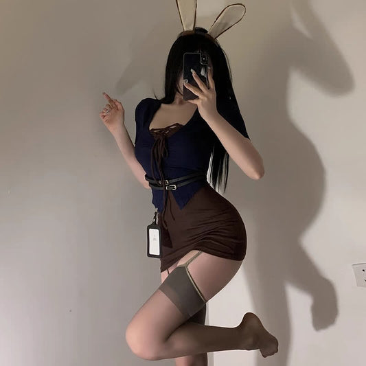 Cosplay Bunny Sexy OL Lingerie Set