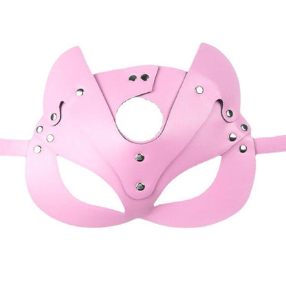 Fox Rabbit Ears PU Cosplay Mask