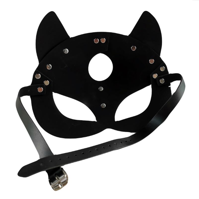 Fox Rabbit Ears PU Cosplay Mask