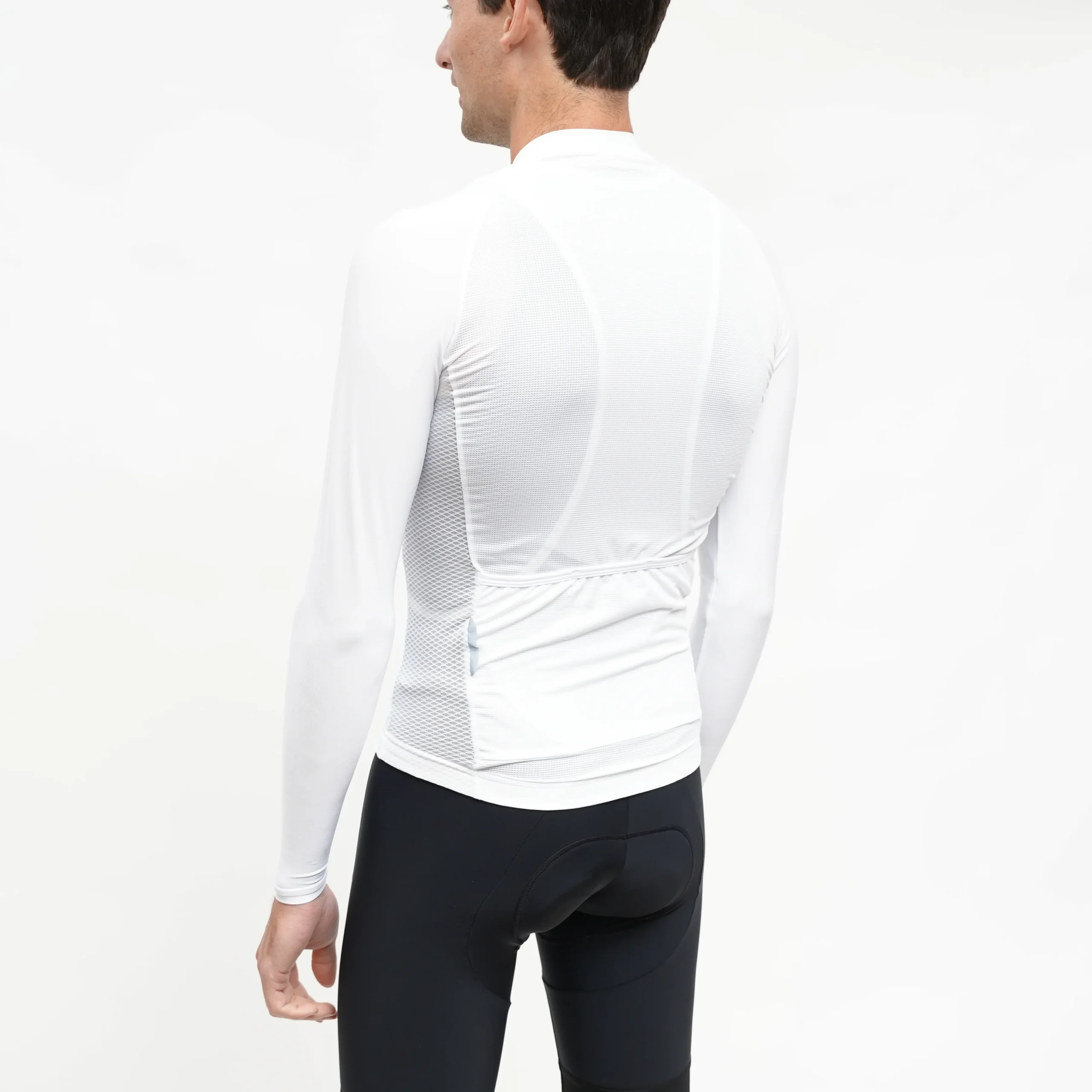 Aero Long Sleeve Jersey - White - Image 2