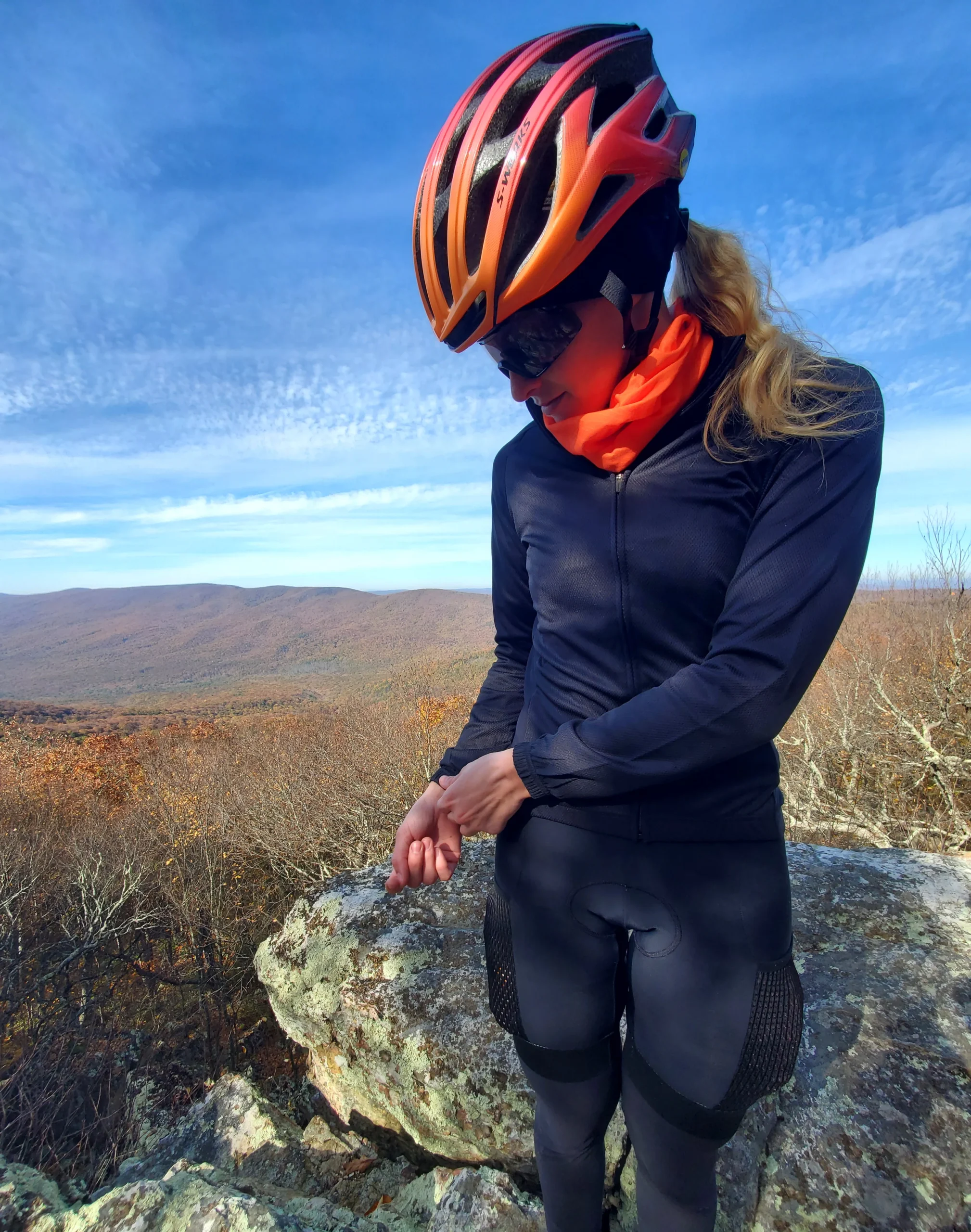 Women's Winter Jersey Black - Image 5