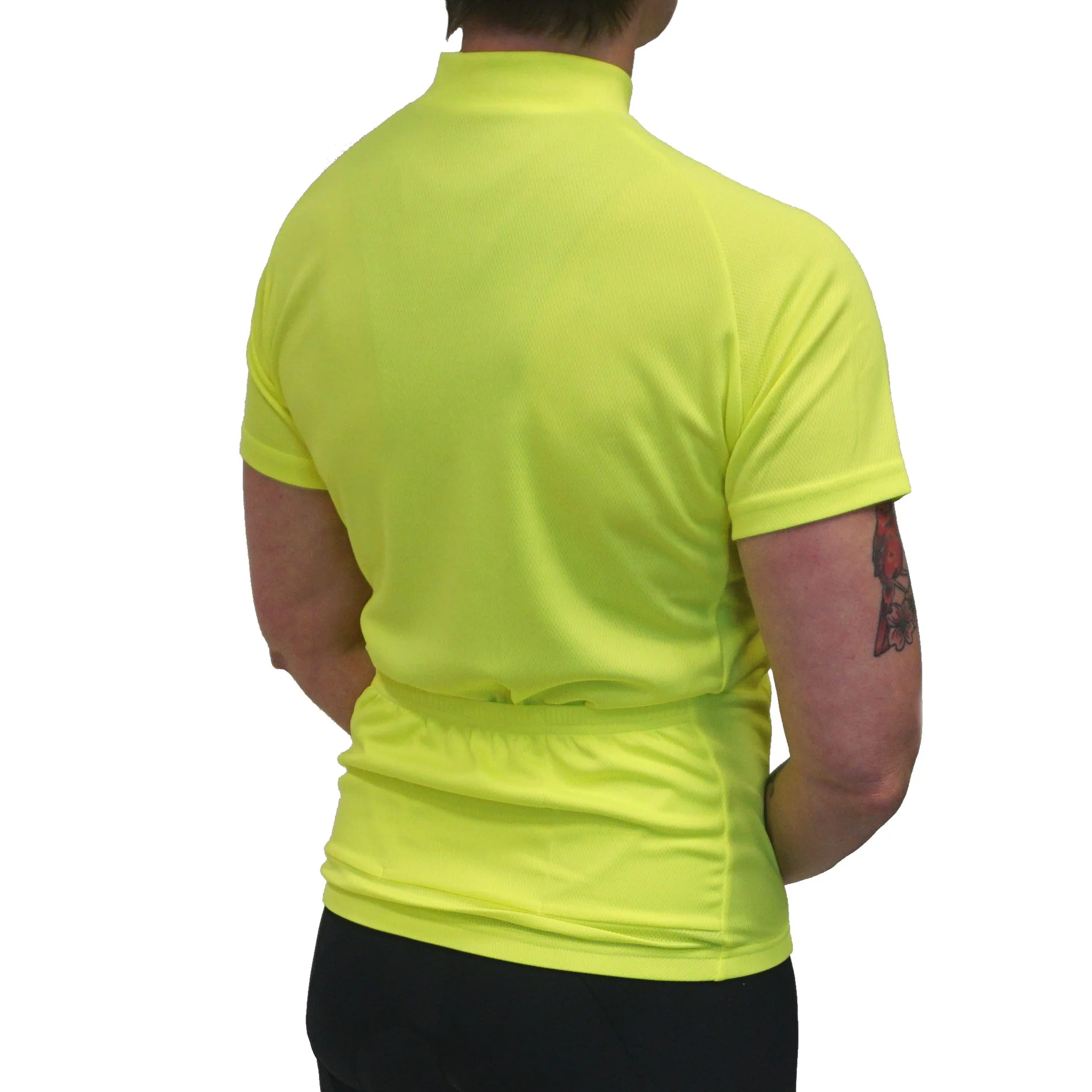 Women's Ride Fit Jersey - Hi Vis Yellow - Image 2