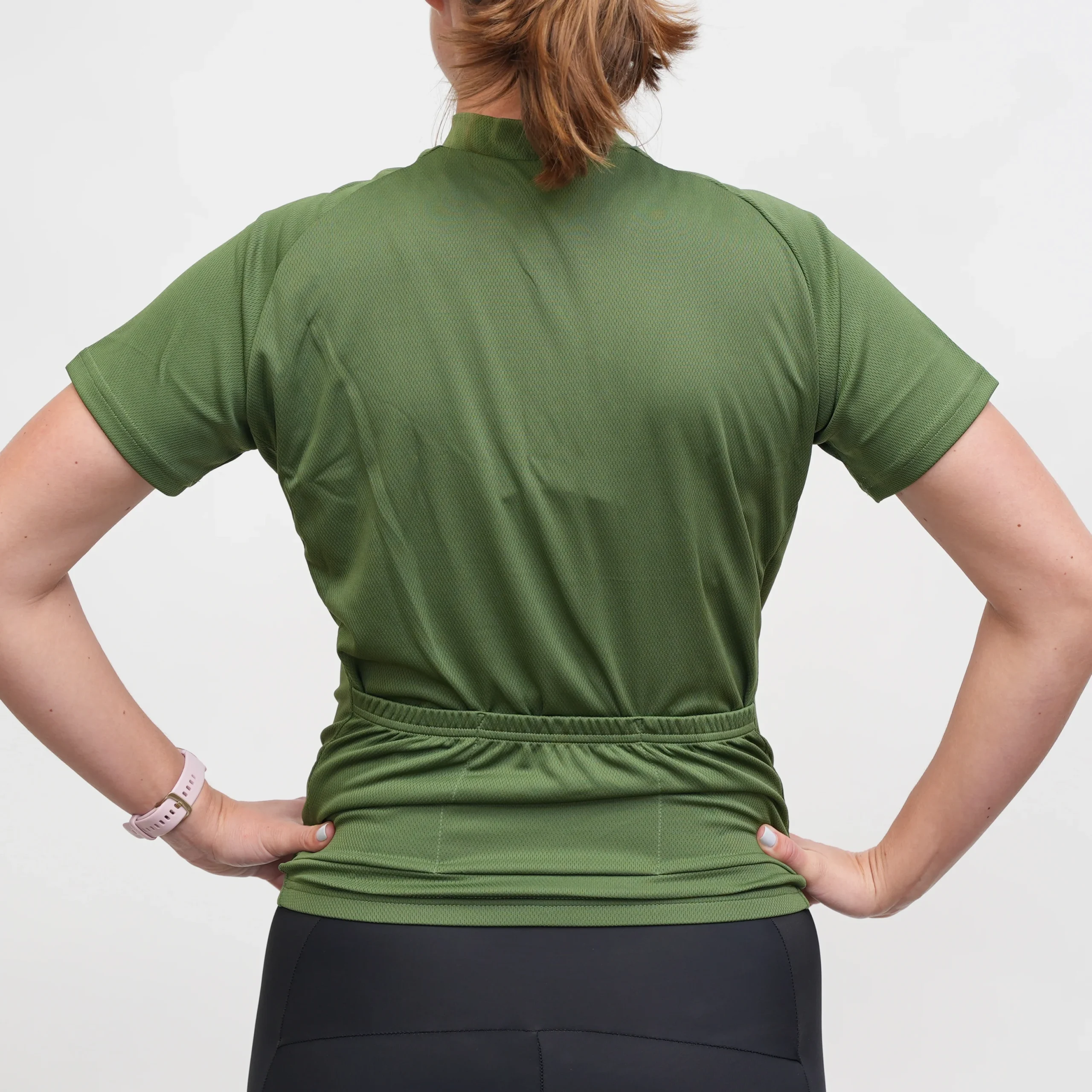 Women's Ride Fit Jersey - Olive - Image 2
